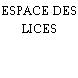 ESPACE DES LICES