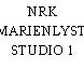 NRK MARIENLYST, STUDIO 1