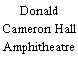 Donald Cameron Hall Amphitheatre