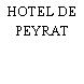 HOTEL DE PEYRAT