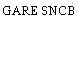 GARE SNCB