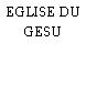 EGLISE DU GESU