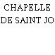 CHAPELLE DE SAINT JO