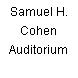 Samuel H. Cohen Auditorium