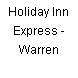 Holiday Inn Express - Warren