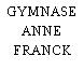 GYMNASE ANNE FRANCK