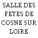 SALLE DES FETES DE COSNE SUR LOIRE
