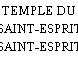 TEMPLE DU SAINT-ESPRIT