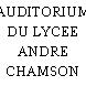 AUDITORIUM DU LYCEE ANDRE CHAMSON