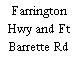 Farrington Hwy and Ft Barrette Rd