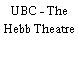 UBC - The Hebb Theatre