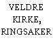 VELDRE KIRKE, RINGSAKER