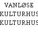 VANLØSE KULTURHUS