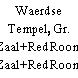 Waerdse Tempel, Gr. Zaal+RedRoom