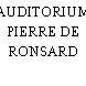 AUDITORIUM PIERRE DE RONSARD