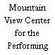 Mountain View Center for the Performing Arts