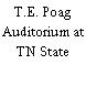 T.E. Poag Auditorium at TN State