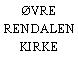 ØVRE RENDALEN KIRKE