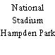 National Stadium Hampden Park