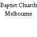Baptist Church Melbourne