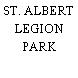 ST. ALBERT LEGION PARK