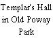 Templar's Hall in Old Poway Park