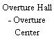 Overture Hall - Overture Center