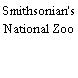 Smithsonian's National Zoo