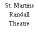 St. Martins Randall Theatre