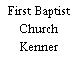 First Baptist Church Kenner