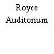 Royce Auditorium