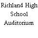 Richland High School Auditorium