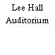 Lee Hall Auditorium