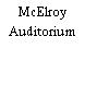 McElroy Auditorium