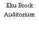 Eku Brock Auditorium