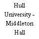 Hull University - Middleton Hall
