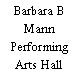 Barbara B Mann Performing Arts Hall