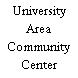 University Area Community Center Complex