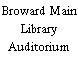 Broward Main Library Auditorium