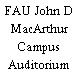 FAU John D MacArthur Campus Auditorium