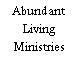 Abundant Living Ministries