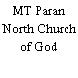 MT Paran North Church of God