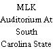 MLK Auditorium At South Carolina State U