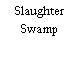 Slaughter Swamp