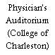 Physician's Auditorium (College of Charleston)