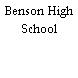 Benson High School
