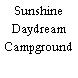 Sunshine Daydream Campground