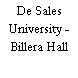 De Sales University - Billera Hall