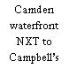 Camden waterfront NXT to Campbell’s Field