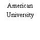 American University